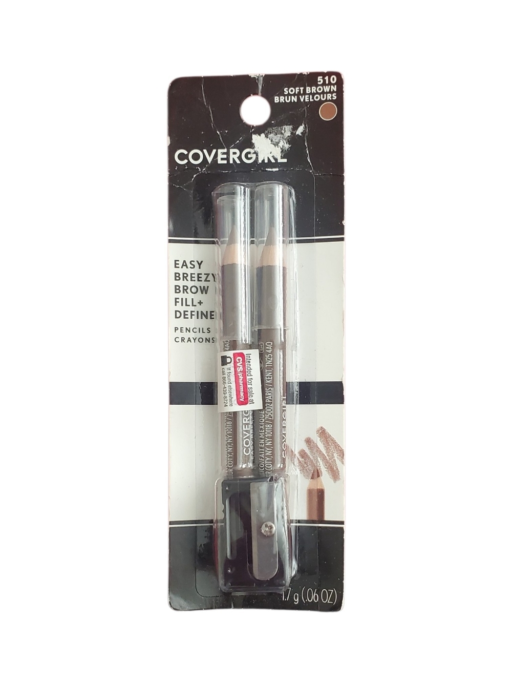 COVERGIRL Brow Fill & Define Pencil Duo — Soft Brown